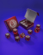Forcing Dice Set (Transparent Red)