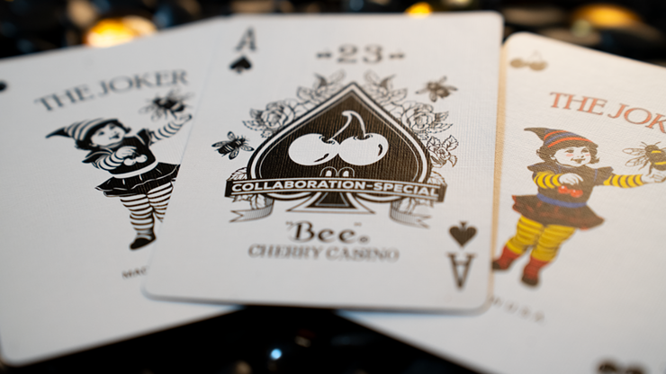 Bee X Cherry Blue Playing Card – Tannen's