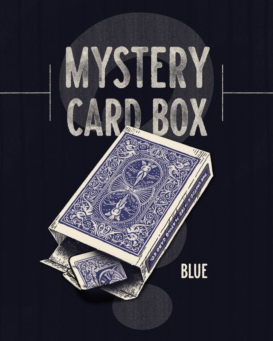 Mystery Card Box (Blue)