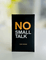 'No Small Talk' by Chris Rawlins on a blurred background