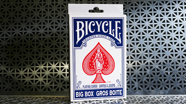 Big Bicycle Cards (Jumbo Bicycle Cards, Blue) Playing Cards – Tannen's