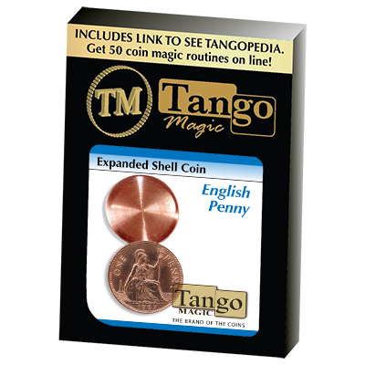 Expanded Shell English Penny (D0011) by Tango - Trick