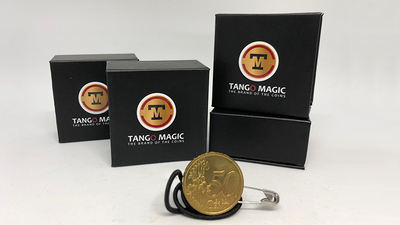 Pull Coin (50 Cent Euro)(E0046) by Tango Magic -Trick