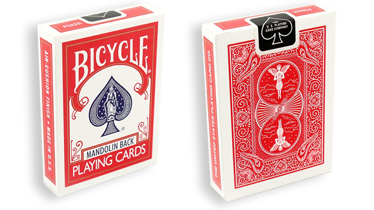 Bicycle 809 Mandolin Red Playing Cards Tannen s