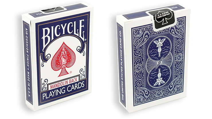 Bicycle 809 Mandolin Blue Playing Cards – Tannen's