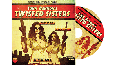 Twisted Sisters 2.0 (DVD and Gimmick) Mandolin Card by John Bannon - Trick