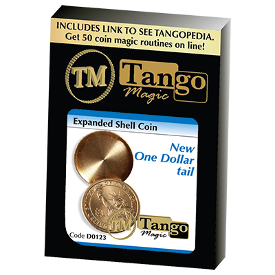Expanded Shell New One Dollar (Tails)(D0123) by Tango Magic