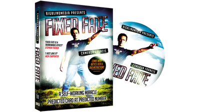 Fixed Fate aka 'Predicted Card at Predicted Number' (DVD and Gimmick) by Cameron Francis and Big Blind Media - DVD