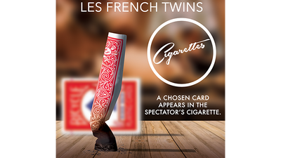 CIGARETTES (Red) by Les French TWINS - Trick