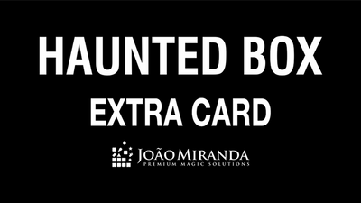 Haunted Box Extra Gimmicked Card (Blue) by JoÃ£o Miranda Magic - Trick