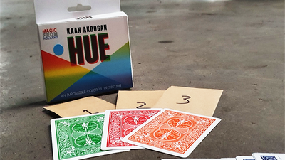 HUE Blue (Gimmicks and Online Instructions) by Kaan Akdogan and MagicfromHolland - Trick