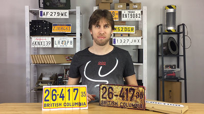 LICENSE PLATE PREDICTION - VINTAGE (Gimmicks and Online Instructions) by Martin Andersen - Trick