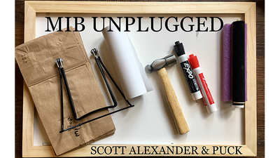 MIB UNPLUGGED (Gimmicks and Online Instructions) by Scott Alexander & Puck - Trick