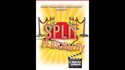 Split Personality (Gimmicks and Online Instructions) by Wayne Dobson - Trick