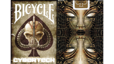 Gilded Limited Edition Bicycle Cybertech Playing Cards