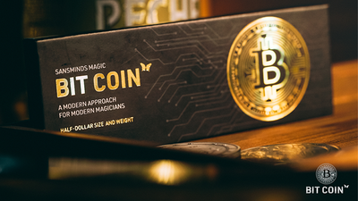 The Bit Coin Gold (3 Gimmicks and Online Instructions) by SansMinds - Trick