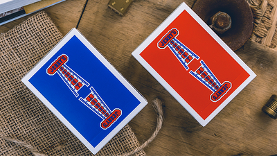 全国送料無料ギフト Nuggets Jerry's Feel Modern (Blue) Tannen's – Cards Playing トランプ