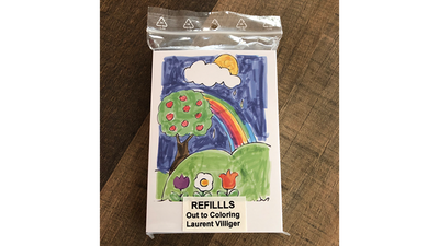 Refill (50) for Out To Coloring (STAGE) by Laurent Villiger - Trick