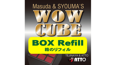 WOW CUBE REFILL BOX by Tejinaya Magic - Trick