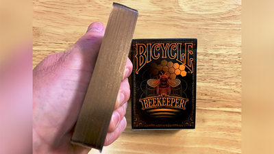 Gilded Bicycle Beekeeper Playing Cards (Dark)