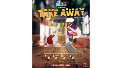 Take Away (Gimmicks and Online Instructions) by Aprendemagia  - Trick