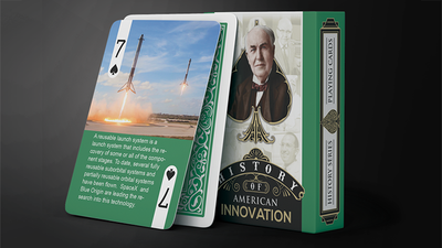 History Of American Innovation Playing Cards