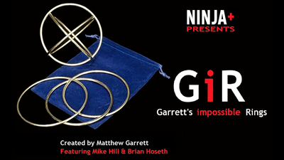 GIR Ring Set (Gimmick and Online Instructions) by Matthew Garrett - Trick
