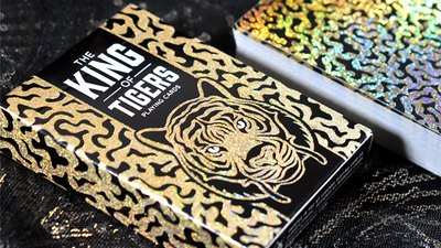 King Of Tiger Playing Cards by Midnight Cards