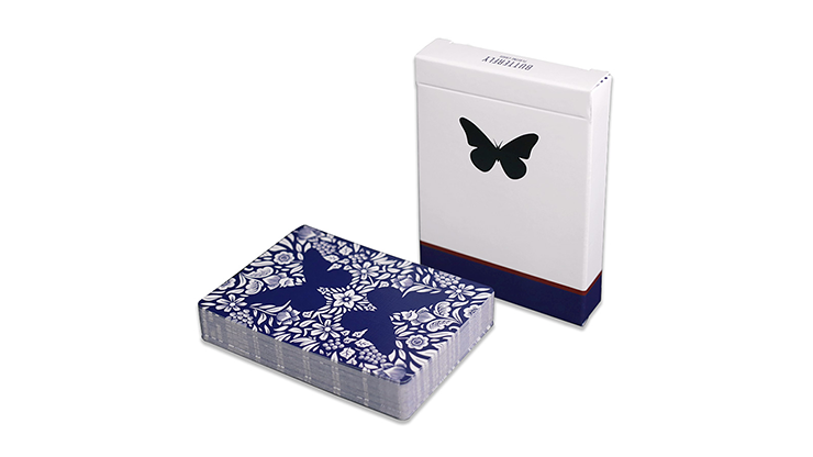 Butterfly Playing Cards Marked (Blue) 3rd Edition