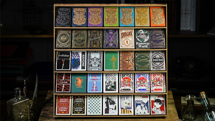 35 Deck Wooden Display Shelf Tannen's 35 Deck Wooden Display Shelf Tannen's