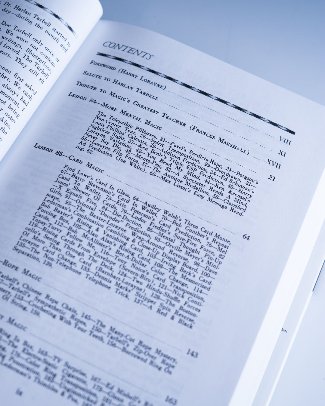 TARBELL: VOLUME 7 – Tannen's