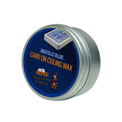 Card on Ceiling Wax 50g (blue) by David Bonsall and PropDog - Trick