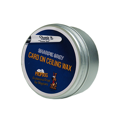 Card on Ceiling Wax 50g (Sharpie Grey) by David Bonsall and PropDog - Trick