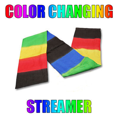 Color Changing Streamer by Vincenzo Di Fatta - Tricks