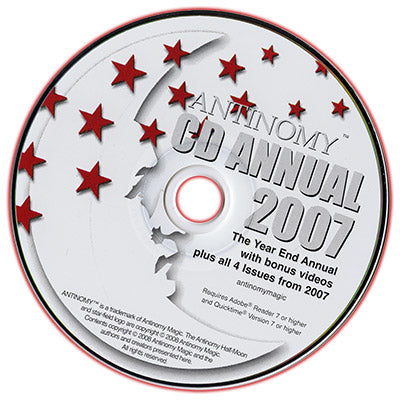 CD Antinomy Annual Year 3 (2007) - DVD