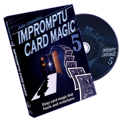 Impromptu Card Magic Volume #5 by Aldo Colombini - DVD