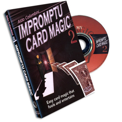 Impromptu Card Magic #2 Aldo Colombini, DVD