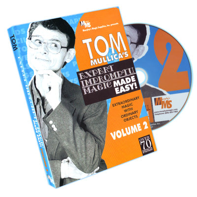 Mullica Expert Impromptu Magic Made Easy Tom Mullica- #2, DVD