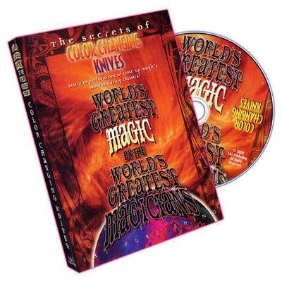 Color Changing Knives (World's Greatest Magic) - DVD