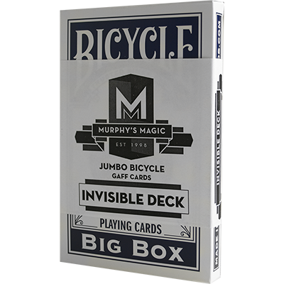 Jumbo Invisible Deck Bicycle (Blue) - Trick