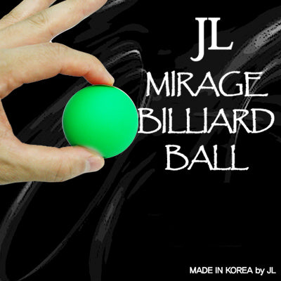 Mirage Billiard Balls by JL (GREEN, single ball only) - Trick