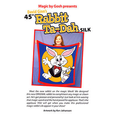 Rabbit Ta-Dah Silk (45 inch) by Goshman - Tricks