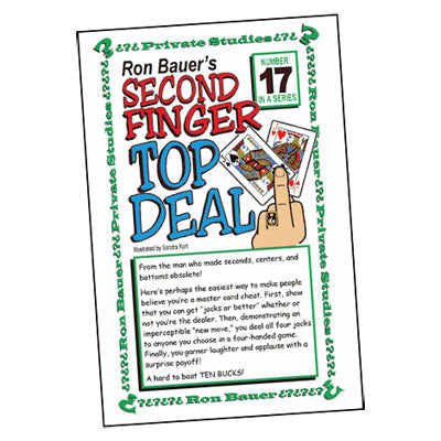 Ron Bauer Series: #17 - Second Finger Top Deal - Book