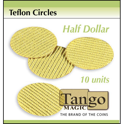 Teflon Circle Half Dollar size (10 units) by Tango -Trick (T001)